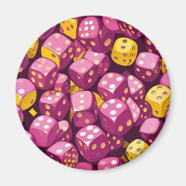 Imán Matriz de dados que se tambalean