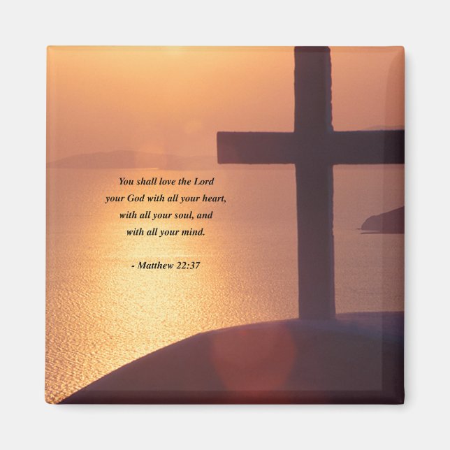 IMÁN MATTHEW 22:37 (Frente)