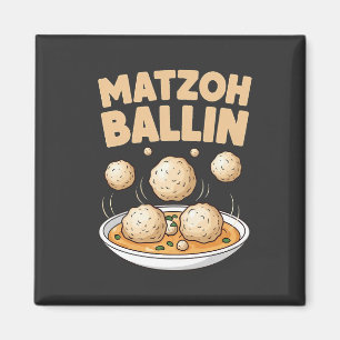 Imán Matzo Baller Hanukkah Alimentación Cultura judía