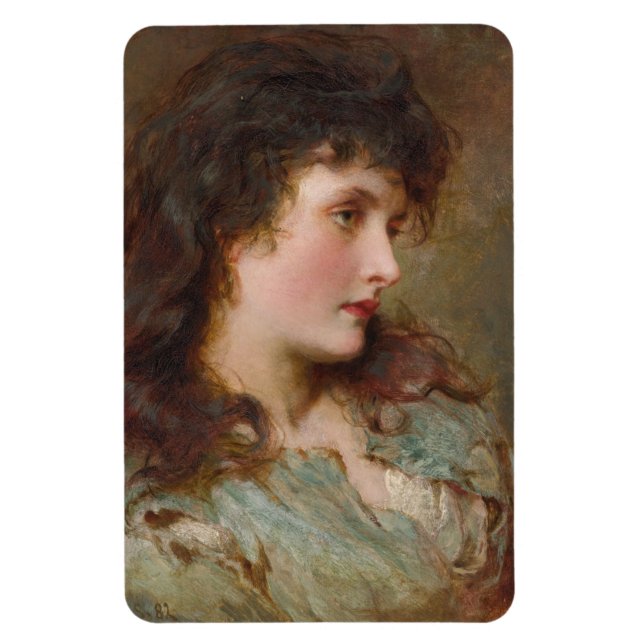 Imán Maud (Retrato Femenino Elegante) (Vertical)