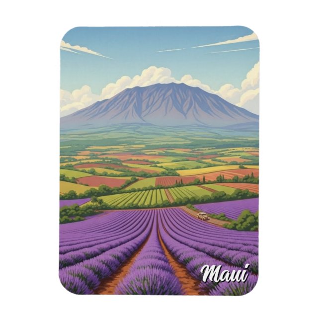 Imán Maui de Arriba Viajes a Hawaii (Vertical)