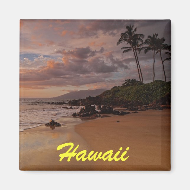 Imán Maui Sunset Magnet (Frente)