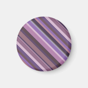 Imán Mauve diagonal stripes