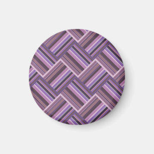 Imán Mauve stripes diagonal weave pattern