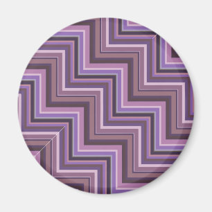 Imán Mauve stripes stairs pattern