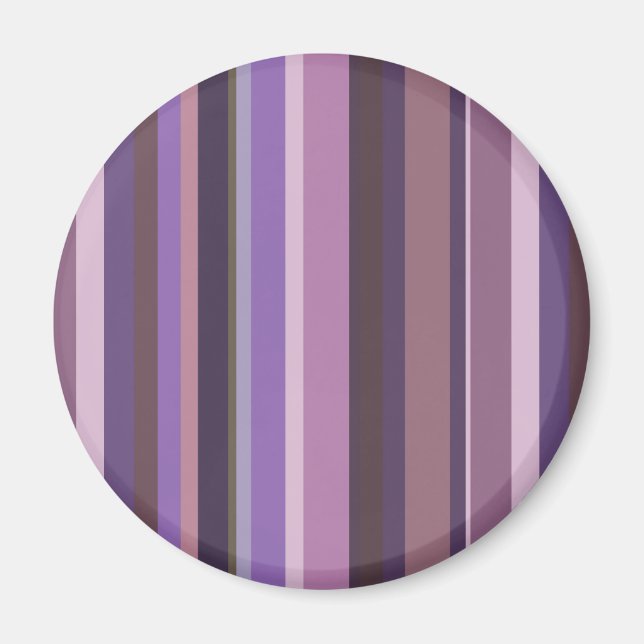 Imán Mauve vertical stripes (Frente)