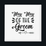 Imán Maw Maw De La Novia De La Fiesta De La Boda De Gro<br><div class="desc">Maw Maw De La Ducha De Novias Del Partido De La Boda De Groom</div>