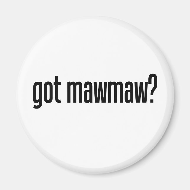 Imán mawmaw (Frente)