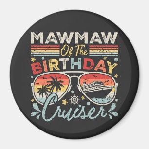 Imán Mawmaw del Círculo de Vacaciones en Cruiser de Cum