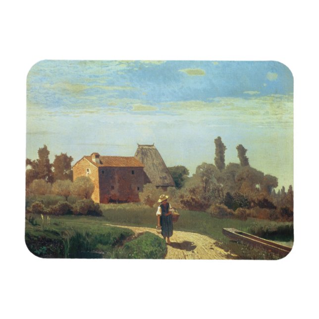 Imán May Morning (aceite sobre lienzo) (Horizontal)