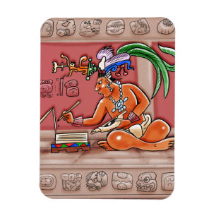 Imán Mayan Scribe
