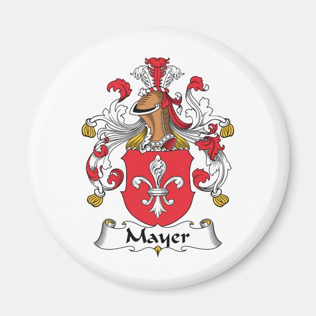 Imán Mayer Family Crest (Frente)