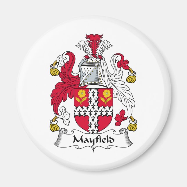 Imán Mayfield Family Crest (Frente)