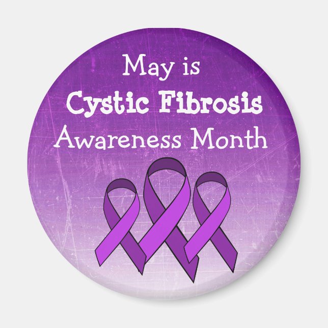 Imán Mayo es Mes de Concienciación sobre Fibrosis Quíst (Frente)