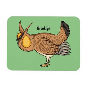 Imán Mayor ilustracion de personalizado de pollo de pra