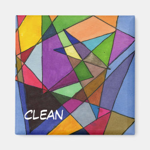 Imán "Mayormente Agudas" Magnate de estado abstracto de