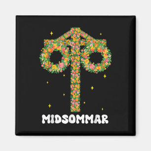 Imán Maypole Midsommar Suecia del solsticio de verano