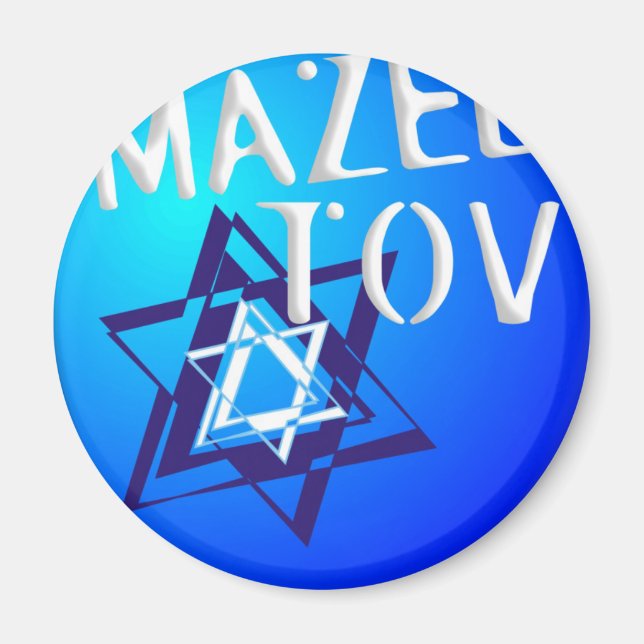 Imán Mazal Tov (Frente)