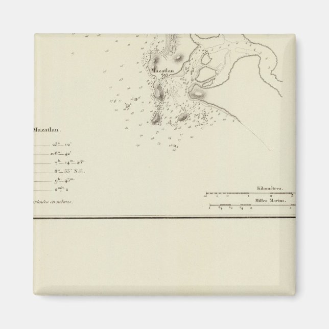 Imán Mazatlán, México (Frente)