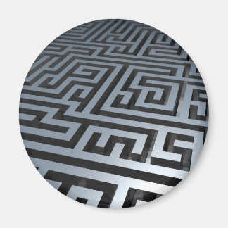 Imán Maze metalizado