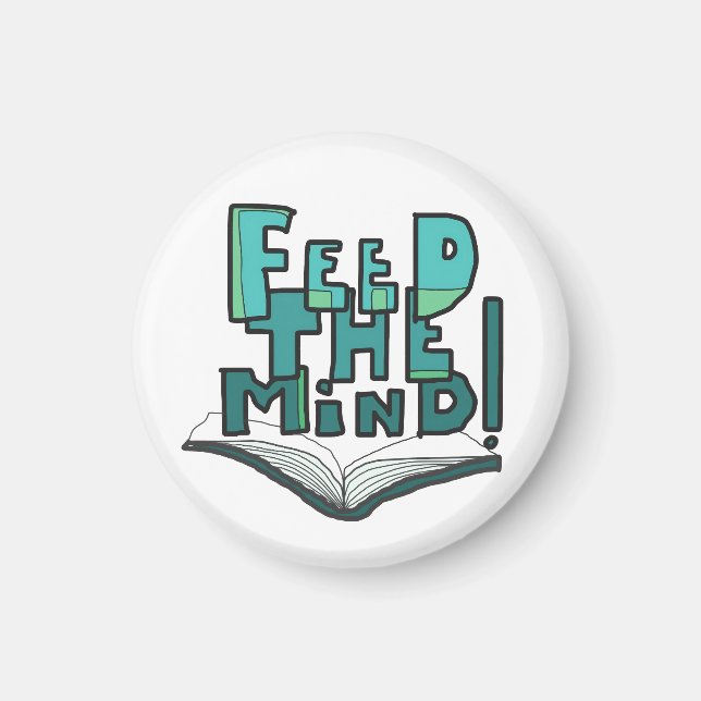 Imán MAZIPOODLES Feed The Mind 066 (Frente)