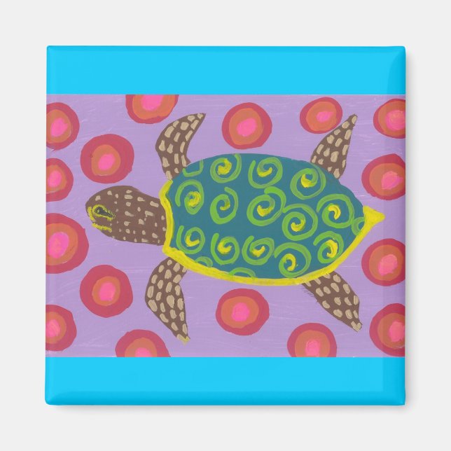 IMÁN MAZO DE TORTUGAS (Frente)