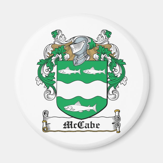 Imán McCabe Family Crest (Frente)