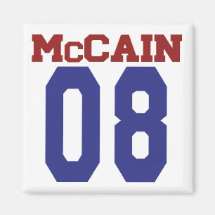 Imán McCain '08 Magnet