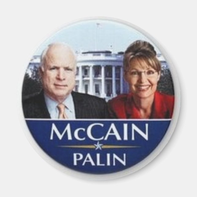 Imán McCain Palin (Frente)