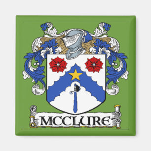 Imán McClure Coat of Arms Magnet