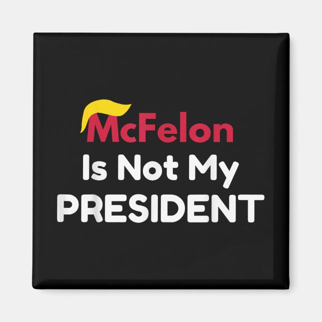 Imán Mcfelon No Es Mi Presidente _1 (Frente)