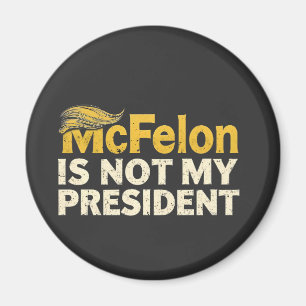 Imán McFelon no es mi presidente Trump patriótico