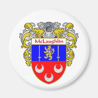 Imán McLaughlin Coat of Arms (Mantled)