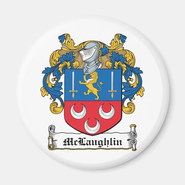 Imán McLaughlin Family Crest (Frente)
