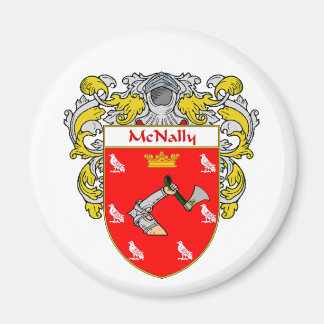 Imán McNally Coat of Arms (Mantled)