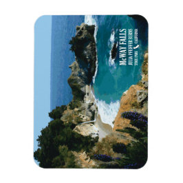 Imán McWay Falls - Big Sur Magnet