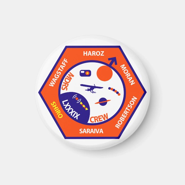 Imán MDRS Crew 89 Magnet (Frente)