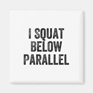 Imán Me agacho debajo de gimnasio paralelo levantador d