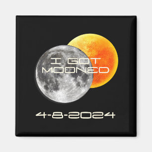 Imán Me Camisetearon Eclipse Solar Total Lunar