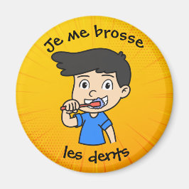 Imán Me cepillo los dientes - Rutina diaria