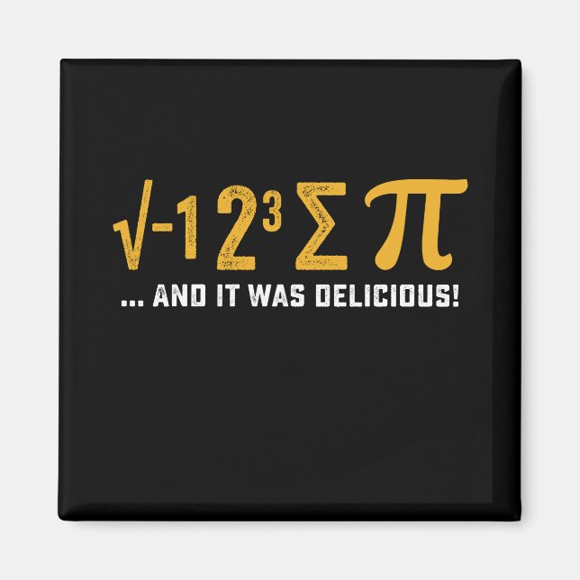 Imán Me Comí Un Pie Y Fue Deliciosa Matemática Del Día  (Frente)