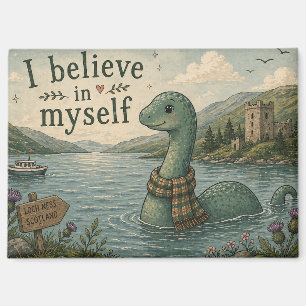Imán Me creo un caprichoso Monstruo de Loch Ness