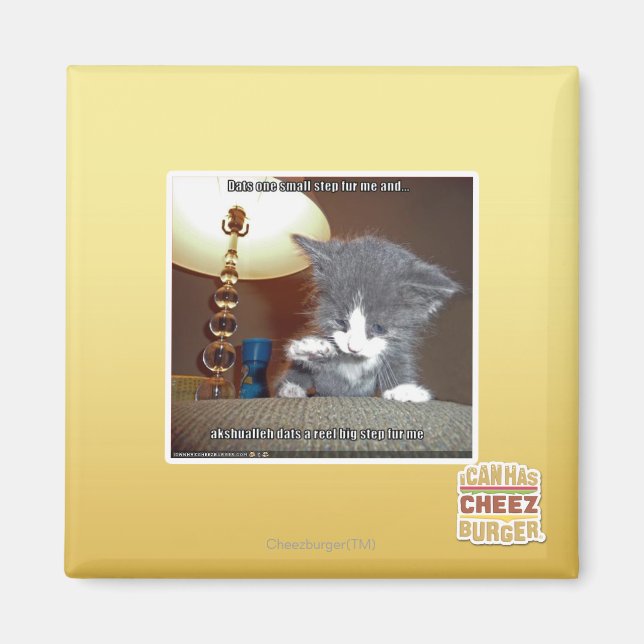 Imán Me da un pequeño paso. (Frente)