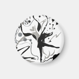 Imán Me Encanta Bailar