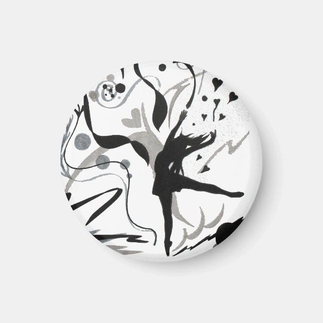 Imán Me Encanta Bailar (Frente)