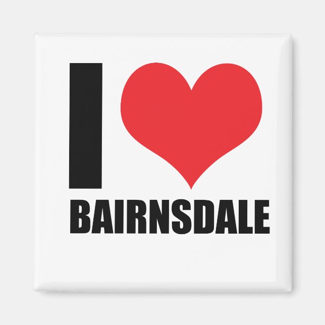 Imán Me encanta Bairnsdale (Frente)