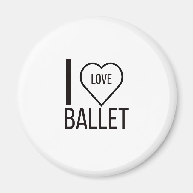 IMÁN ME ENCANTA BALLET (Frente)