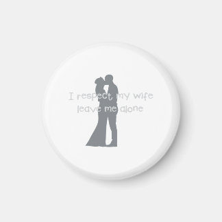 Imán Me encanta Boda Compromiso Divertido Respeto a mi