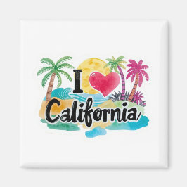 Imán Me encanta California 