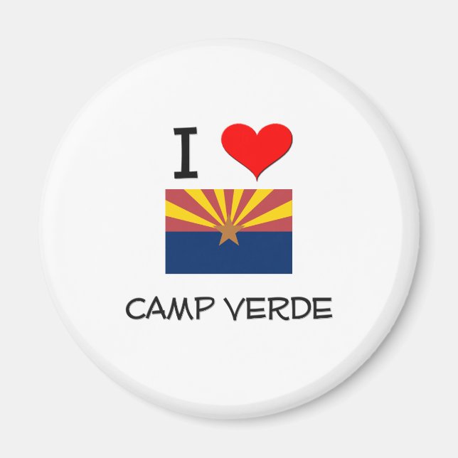 Imán Me encanta CAMP VERDE Arizona (Frente)